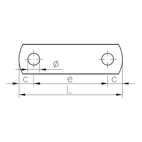 Zweites Bild vonGegenplatte für Rundstahl- & Rechteckbügel