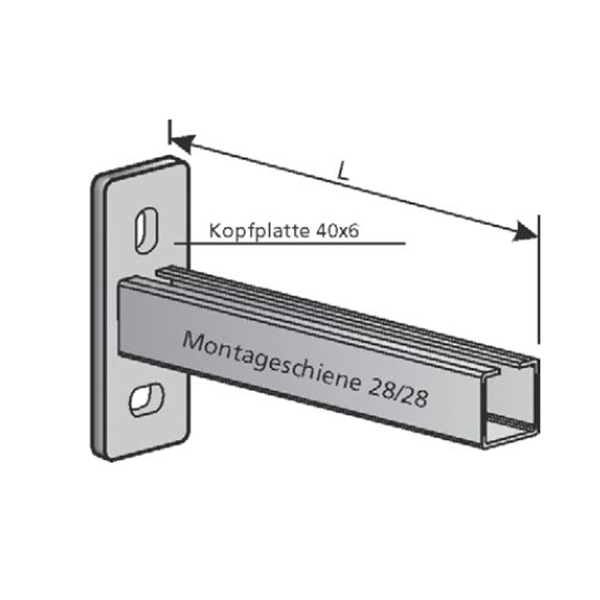 28/28 Schiene - KS-28-FE