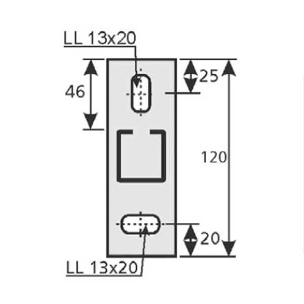 Zweites Bild von36/36 Schiene - S-36-FE